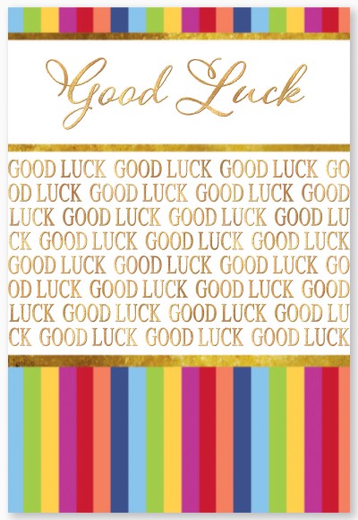 Se Good Luck Rainbow Stripes#