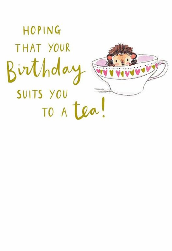 Value Fem Birthday To A Tea