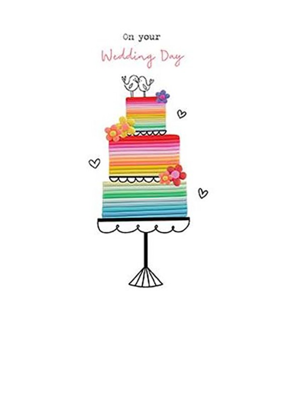 Marzipan Rainbow Wedding Day