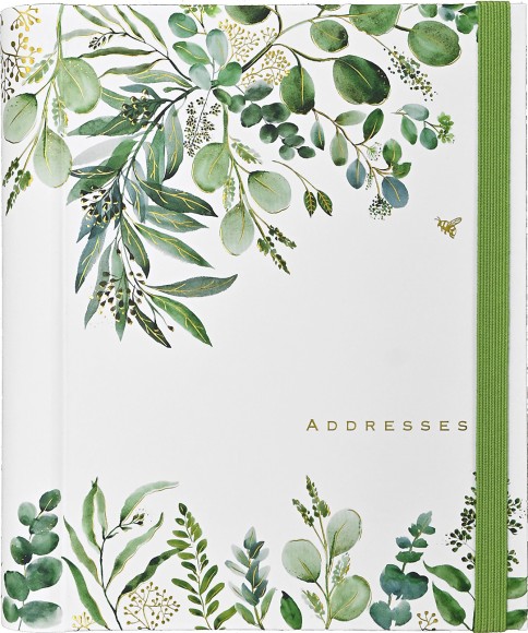 Address Book (Large): Eucalyptus