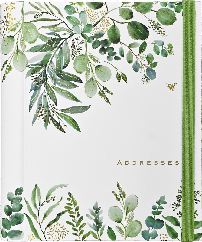 Address Book (Large): Eucalyptus