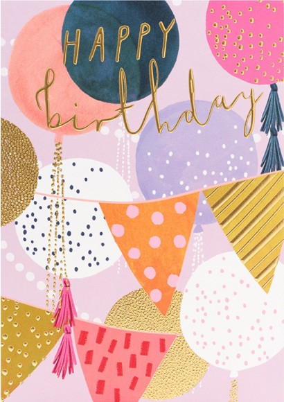 Dots And Dashes: Birthday Banner