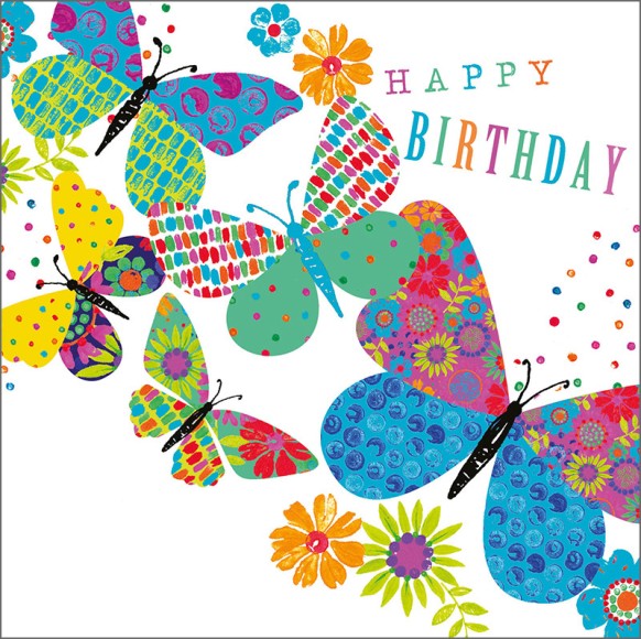 Lemon And Lime: Happy Birthday Butterflies