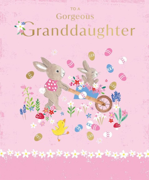 Easter Granddaughter Bunny Wheel